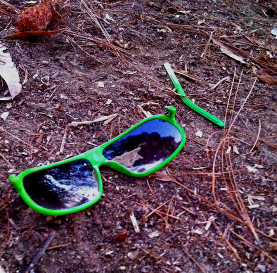 Lost Neon Green Sunglasses